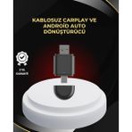 Epilons Kablosuz Carplay ve Android Auto Dönüştürücü – Usb-A & Type-C Girişli Akıllı Adaptör - Seçenek