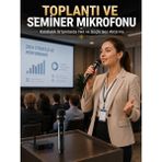 Epilons Kablosuz Çift Mikrofon Şarj Edilebilir Dijital Göstergeli - Renkli