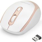 Epilons Kablosuz Mouse 800/1600 Dpi - Beyaz Pembe HDX3406R