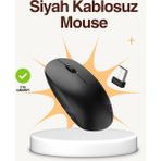 Epilons Kablosuz Sessiz Mouse – Ayarlanabilir Dpı ve USB Bağlantılı