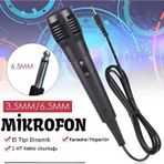 Epilons Karaoke Mikrofon Kablolu Mikrofon 6.5 Mm Karaoke Mikrofonu