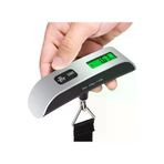 Epilons klt8912733601985 Dijital Işıklı Elektronik Askılı El Bagaj Tartısı Bavul Kantarı Seyahat Çantası 50Kg