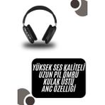 Epilons Kulak Üstü Kablosuz Bluetooth Kulaklık Yumuşak Süngerli Sd Kart Girişli - Renkli
