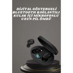Epilons Kulaklık Dijital Göstergeli Bluetooth Bağlantılı Kablosuz Kulak Içi Mikrofonlu Dokunmatik - Seçenek