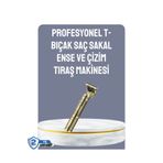 Epilons LCD Ekranlı Şarjlı Tıraş Makinesi Erkek Saç Sakal Kesme