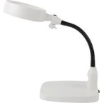 Epilons -masaüstü 10x Led Işıklı Büyüteç Okuma El Sanatları Onarım Büyüteç 7765