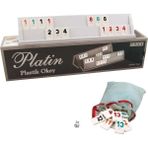 Epilons Mey Ithalat® 1010211 Platin Plastik Okey Takımı -Starokey - Seçenek