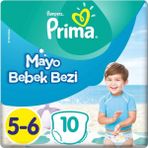 Epilons Mey Ithalat® Mayo Bebek Bezi 5-6 Beden 10 Adet - Seçenek