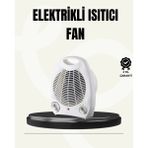 Epilons Mini Elektrikli Isıtıcı – Taşınabilir Fanlı Isıtma Sistemi