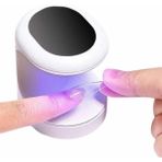 Epilons Mini Taşınabilir Kalıcı Oje Jel Tırnak Kurutucu 16 Watt Fototerapi Makinesi - Beyaz - Bej - Kahverengi