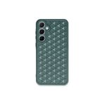 Epilons mpdA0458683140723330 Newface Samsung Galaxy A55 5G Kılıf Petek Silikon Kapak - Koyu Yeşil