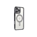 Epilons mpdA0458683140756802 Newface İphone 16 Pro Max Kılıf Joke Simli Magneticsafe Kılıf - Siyah