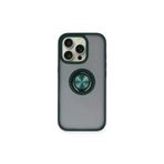 Epilons mpdA0458683140772550 Newface İphone 16 Pro Max Kılıf Montreal Yüzüklü Silikon Kapak - Yeşil