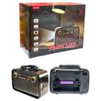 Epilons Müzik Kutusu Bluetooth Bağlantılı El Fenerli Nostaljik Tasarım Radyo - Çok Renkli