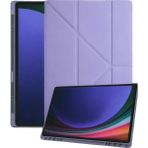 Epilons Newface Galaxy Tab A11 Kalemlikli Mars Tablet Kılıfı - Lila - 001-Renkli