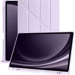 Epilons Newface Galaxy X610 Tab S9 Fe 12.4 Kılıf Kalemlikli Mars Tablet Kılıfı - Lila - 001-Renkli