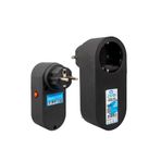 Epilons PM-16620 10 Amper - 2500 Watt Tekli Siyah Oval Kasa Termal Akım Korumalı Priz