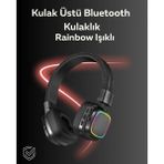 Epilons Rgb Işıklı Katlanabilir Bluetooth 5.3 Kulak Üstü Kulaklık - Seçenek