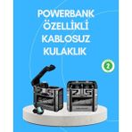 Epilons Şarj Kutulu Kablosuz Bluetooth Kulak Içi Spor Kulaklık - Diğer