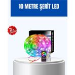Epilons Sese Duyarlı 10M Smart Şerit LED Ios Android Kontrollü Rgb Işık - 1 - 10 W - Beyaz
