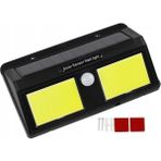 Epilons Solar Güneş Enerjili Sensörlü 96 Cob LED Aplik Duvar Tipi LED Lamba - 1 - 10 W - Beyaz