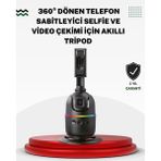 Epilons Sosyal Medya Içerikleri Için Otomatik Yüz Takipli 360° Döner Gimbal Stand - Çok Renkli