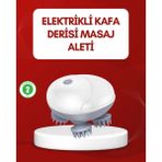Epilons Su Geçirmez Elektrikli Kafa Masaj Cihazı Ipx7