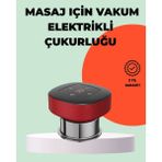 Epilons Taşınabilir Elektrikli Kupa Terapisi Masaj Cihazı Boyun Sırt Bacak