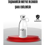 Epilons Taşınabilir USB Şarjlı Taze Meyve Suyu Blender - Ebatlar