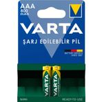 Epilons Thewan Ni-mh 1.2 Volt - 800 Mah Hr03 Aaa Şarjli 2li Ince Kalem Pil