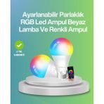 Epilons Uzaktan Kumandalı Akıllı LED Ampul, Enerji Tasarruflu