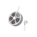 Epilons Vea VE-G604YU 4lü 2 Usbli Anahtarlı 1.5 Metre Grup Priz