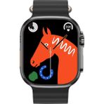 Epilons Watch 8 Akıllı Saat Xs8 Pro - Bluetooth, Su Geçirmezlik, Kablosuz Şarj - Açık Siyah