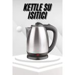 Epilons Yeni Nesil Saplı Uzun Ömürlü Paslanmaz Çelik Su Isıtıcı Kettle