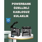 Epilons Yüksek Ses Kaliteli Kablosuz Bluetooth Kulaklık Suya Dayanıklı - --