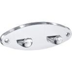 Epilons Z&k Market® Akrilik Bornoz Askısı Bornozluk 2li Banyo Bornoz Askı Aparatı