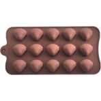 Epinox Çikolata Kalıbı - Silikon - Midye