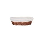 Epinox ES2417R Hasır Bezli Oval Ekmek Sepeti