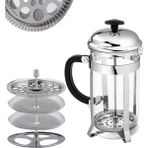 Epinox French Press 350 ml DÜZ-350D - Gümüş
