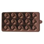 Epinox GL-21 Gül 21x10.5x1.9 cm Silikon Çikolata Kalıbı