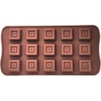 Epinox Pastry Çikolata Kalıbı - Silikon - Kare (Krs-20)