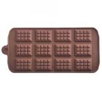 Epınox Pastry Cıkolata Kalıbı - Sılıkon - Mını Tablet (Mnt-12)