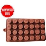 Epinox SCK-43 Karışık Emoji Silikon Çikolata Kalıbı
