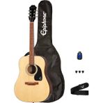 Epiphone DR-100 Natural Akustik Gitar Seti