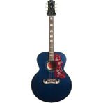 Epiphone J-200 Elektro Akustik Gitar (Aged Viper Blue)