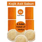 EpiRelax 4 Adet - Kojic Asit Sabunu Zerdeçal Ve Kojik Asit Etkisi Ile Leke Karşıtı Kojik Asit Sabunu