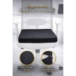 EpiRelax Ergonomik Oturma Yastığı Ortopedik Destek Rahat Oturuş Deneyimi - 35 x 34 cm - Siyah