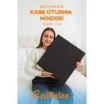 EpiRelax Kare Oturma Minderi – Yumuşak ve Konforlu Kaymaz Tabanlı, Yıkanabilir Kumaş