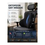 EpiRelax Visco Araç Bel Desteği Ortopedik Sırt Minderi