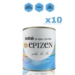 Epizen 10 Adet Pudralı Sir Ağda Konserve Kutu 800G